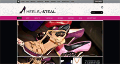 Desktop Screenshot of heelsofsteal.com